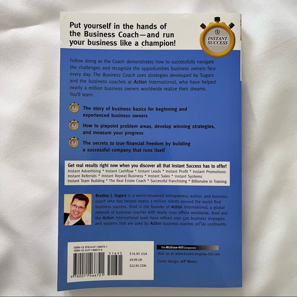 The Business Coach book by Bradley J. Sugars - Picture 7 of 7